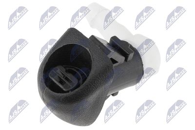 Plovimo skysčio purkštukas, priekinis langas