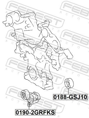 INTINZATOR CUREA CUREA DISTRIBUTIE FEBEST 01902GRFKS 1