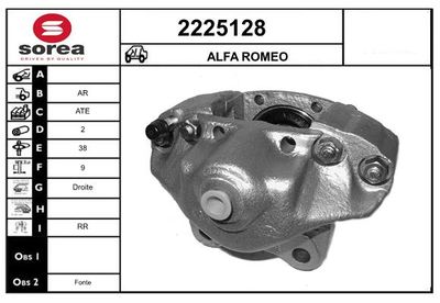 ETRIER FRANA EAI 2225128