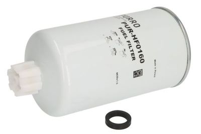 Brandstoffilter (centrifugaal oliefilter, waterafscheider) 192x72x62 M20x1,5mm