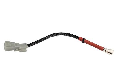 Warning contact, brake pad wear