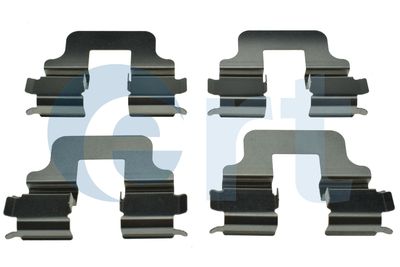 Комплектующие, колодки дискового тормоза ERT 420416 для LADA VESTA