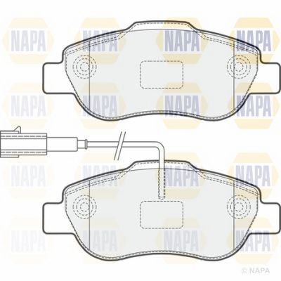 Brake Pad Set NAPA PBP7187