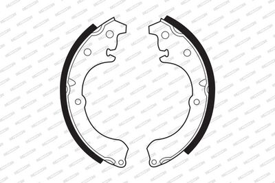 BREMSBACKENSATZ FERODO FSB41 1