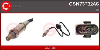 SONDA LAMBDA CASCO CSN73T32AS