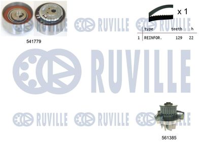RUVILLE 5502642 Комплект ГРМ  для ALFA ROMEO MITO (Альфа-ромео Мито)