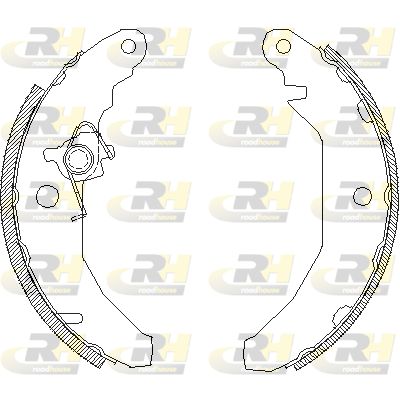 ROADHOUSE 4081.00 Ремкомплект барабанных колодок для FORD FIESTA II (FBD) 1.6 XR2 (FBD) ROADHOUSE 4081.00 Ремкомплект барабанных колодок для FORD FIESTA II (FBD) 1.6 XR2 (FBD)