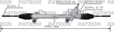 Рулевой механизм PATRON PSG3055 для TOYOTA COROLLA