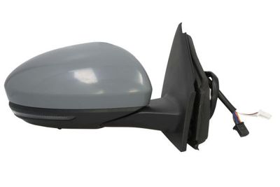 Zijspiegel Rechts (elektrisch, in reliëf, met verwarming, under-coated, elektrisch opklapbaar, met indicator, met temperatuursensor) past: RENAULT MEGANE IV, MEGANE IV GRANDCOUPE 11.15-