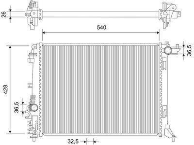 RADIATOR RACIRE MOTOR