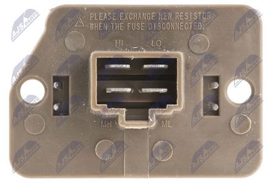 Odpor vnútorného ventilátora NTY ERD-HY-510