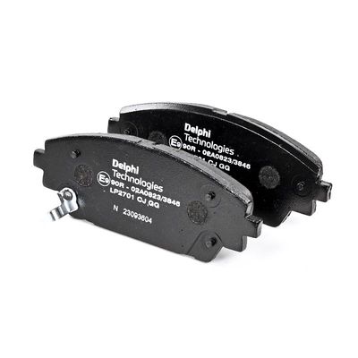 BREMSBELAGSATZ SCHEIBENBREMSE DELPHI LP2701 6