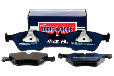 комплект спирачно феродо, дискови спирачки BORG & BECK BBP2014