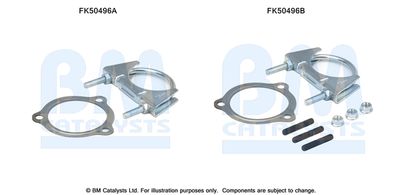 Montážní sada, výfuková trubka BM CATALYSTS FK50496