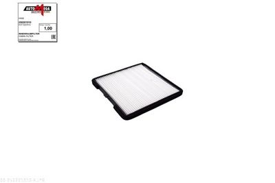 Filtr, vzduch v interiéru AUTOMEGA 250201910