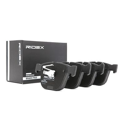 комплект спирачно феродо, дискови спирачки RIDEX 402B0188