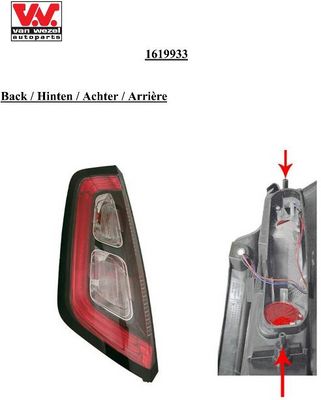 LAMPA SPATE VAN WEZEL 1619933 1