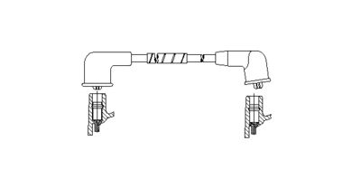 Провод зажигания BREMI 748E70 для NISSAN PICK