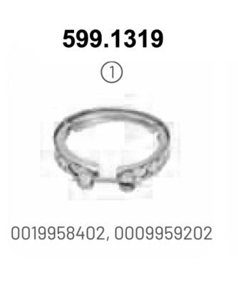 COLIER SISTEM DE ESAPAMENT