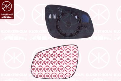 Зеркальное стекло, наружное зеркало KLOKKERHOLM 50181061 для OPEL KARL
