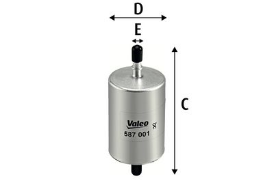 FILTRU COMBUSTIBIL VALEO 587001 0