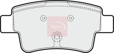 APEC Brake Pad Set, disc brake PAD1559