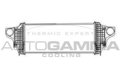 Интеркулер AUTOGAMMA 105726 для MERCEDES-BENZ R-CLASS
