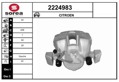 BREMSSATTEL EAI 2224983