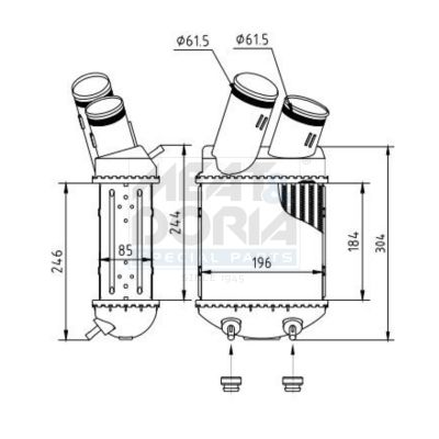 INTERCOOLER COMPRESOR