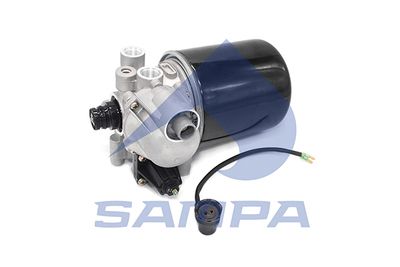 Secador de aire, sistema de aire comprimido