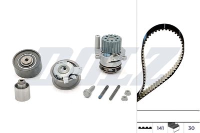 Vodní pumpa + sada ozubeného řemene DOLZ KD047
