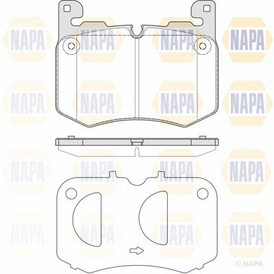 Brake Pad Set NAPA PBP7788