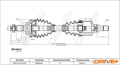 ANTRIEBSWELLE DR!VE+ DP2110100162