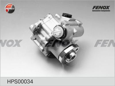 FENOX HPS00034 Насос гідропідсилювача керма 