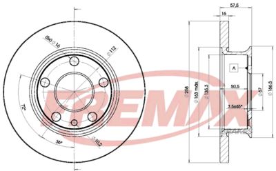 FREMAX BD-3114 Тормозные диски для VW TRANSPORTER III Автобус 1.6 TD Syncro FREMAX BD-3114 Тормозные диски для VW TRANSPORTER III Автобус 1.6 TD Syncro