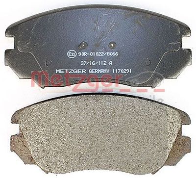 Brake Pad Set, disc brake 1170291