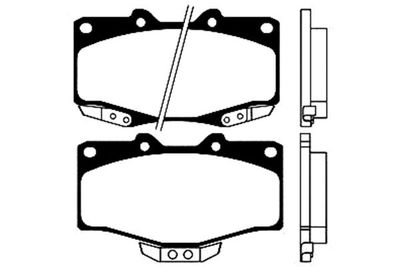 Kavo Parts Stabdžių trinkelių rinkinys, diskinis stabdys