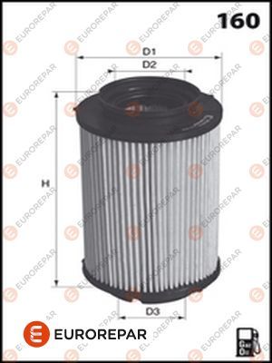 Топливный фильтр EUROREPAR E148140 для SKODA OCTAVIA