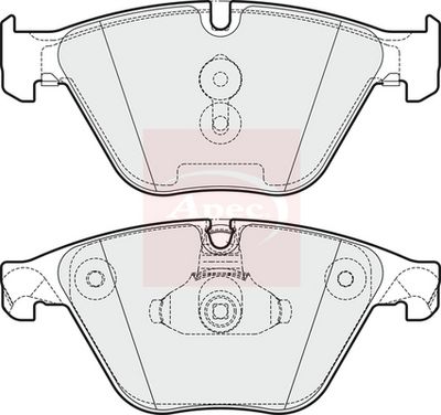APEC Brake Pad Set, disc brake PAD1919