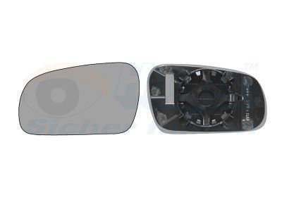 Зеркальное стекло, наружное зеркало VAN WEZEL 5818831 для VW FOX