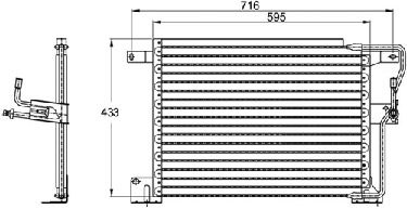 Condensor, airconditioning