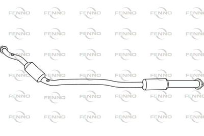 Катализатор FENNO P9436CAT для MERCEDES-BENZ S-CLASS