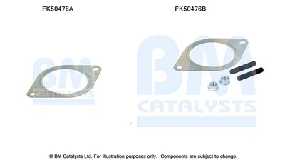 Zestaw montażowy, rura wydechowa BM CATALYSTS FK50476