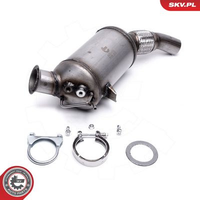 Filtr sazových částic, výfukový systém SKV 62SKV500