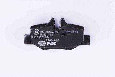 Комплект тормозных колодок, дисковый тормоз 8DB 355 010-661