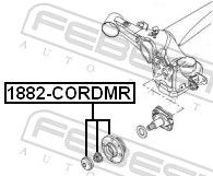 Wheel Hub 1882-CORDMR