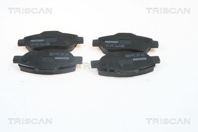 Комплект тормозных колодок, дисковый тормоз TRISCAN 8110 15035 для CITROËN NEMO