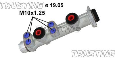 Hlavní brzdový válec TRUSTING PF770
