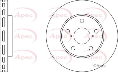 Brake Disc APEC DSK364