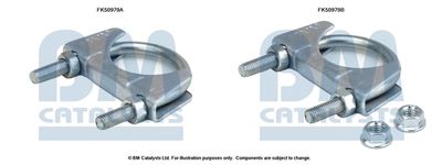 Zestaw montażowy, rura wydechowa BM CATALYSTS FK50979